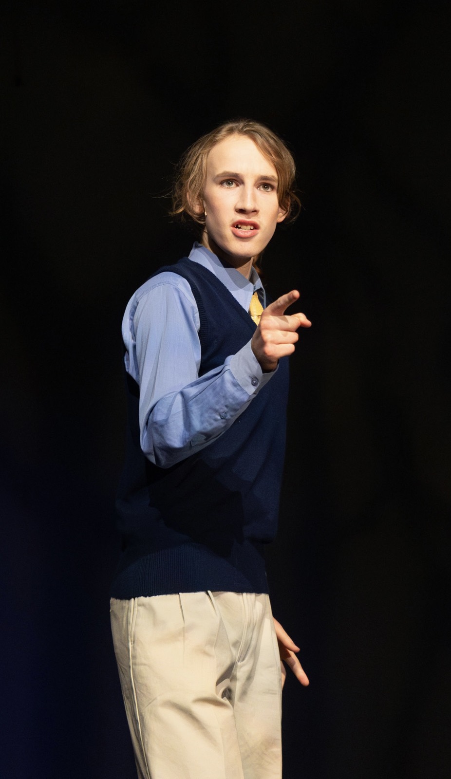 Elijah as Lucas Beineke in The Addams Family