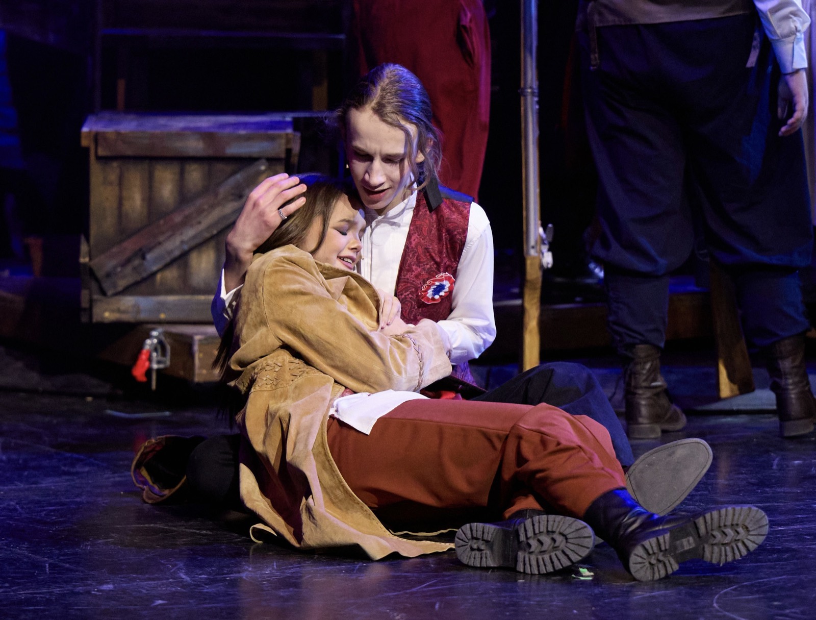 Elijah as Marius in Les Misérables