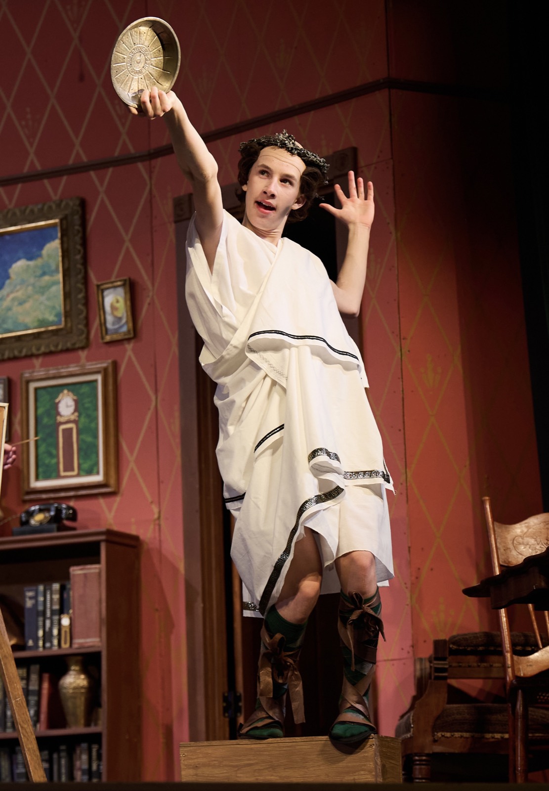 Elijah as Mr. De Pinna in You Can't Take It With You